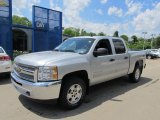 2012 Silver Ice Metallic Chevrolet Silverado 1500 LT Crew Cab 4x4 #65853178