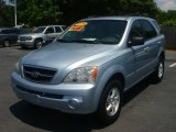 Ice Blue Kia Sorento in 2006