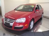 2009 Salsa Red Volkswagen Jetta SE Sedan #65916314