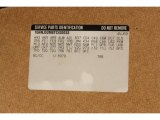 1996 Skylark Color Code for Ruby Red Metallic - Color Code: 8979