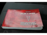 2001 Pontiac Aztek  Books/Manuals