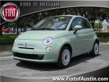 2012 Verde Chiaro (Light Green) Fiat 500 c cabrio Pop #65916221
