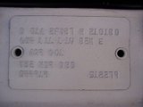 1983 Pontiac Firebird Trans Am 25th Anniversary Daytona 500 Pace Car Coupe Info Tag