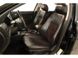 2008 Ford Fusion SEL Charcoal Black/Red Interior