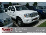 2011 Super White Toyota Tacoma V6 SR5 Double Cab 4x4 #65915479