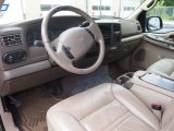 2000 Ford Excursion Limited Medium Parchment Interior