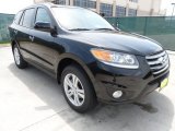 2012 Twilight Black Hyundai Santa Fe Limited #65915780