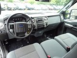 2011 Ford F350 Super Duty XLT Crew Cab 4x4 Steel Interior