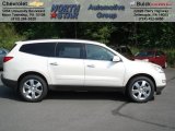 2012 White Diamond Tricoat Chevrolet Traverse LT AWD #65915725