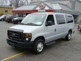 2008 Silver Metallic Ford E Series Van E350 Super Duty XL Passenger #65971197