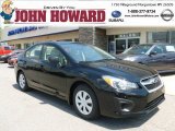 2012 Obsidian Black Pearl Subaru Impreza 2.0i 4 Door #65970820