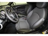 2012 Mini Cooper Roadster Carbon Black Interior