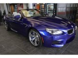 2012 San Marino Blue Metallic BMW M6 Convertible #65970752