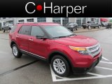 2012 Red Candy Metallic Ford Explorer XLT 4WD #65970246