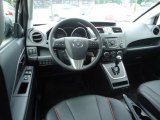 2012 Mazda MAZDA5 Grand Touring Black Interior