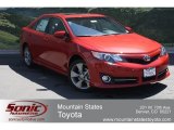 2012 Barcelona Red Metallic Toyota Camry SE V6 #65970226