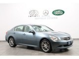 2008 Lakeshore Slate Light Blue Infiniti G 35 x S Sedan #65971023