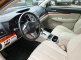 2011 Subaru Outback 2.5i Limited Wagon Warm Ivory Interior