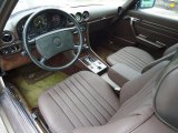 1987 Mercedes-Benz SL Class 560 SL Roadster Brown Interior