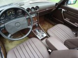 1987 Mercedes-Benz SL Class 560 SL Roadster Brown Interior