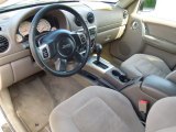 2002 Jeep Liberty Limited Taupe Interior