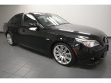 2009 Jet Black BMW 5 Series 550i Sedan #65915956