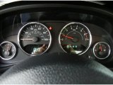 2011 Jeep Wrangler Rubicon 4x4 Gauges