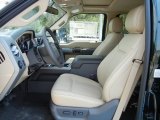 2012 Ford F350 Super Duty Lariat Crew Cab 4x4 Adobe Interior