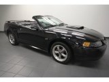 2002 Black Ford Mustang GT Convertible #65853428