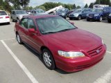 2002 Firepepper Red Pearl Honda Accord SE Sedan #66043768