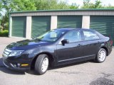 2010 Tuxedo Black Metallic Ford Fusion S #66043450