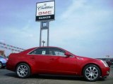2009 Crystal Red Cadillac CTS Sedan #6560602