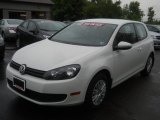 2012 Candy White Volkswagen Golf 2 Door #66043689