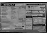 2012 Honda Civic LX Sedan Window Sticker