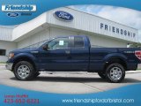 2012 Dark Blue Pearl Metallic Ford F150 XLT SuperCab 4x4 #66079965