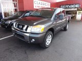 2010 Smoke Metallic Nissan Titan SE Crew Cab 4x4 #66080216