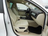 2012 Volkswagen Touareg TDI Sport 4XMotion Cornsilk Beige Interior