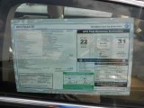 2012 Volkswagen Passat 2.5L SE Window Sticker