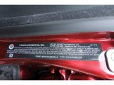 2012 Fisker Karma EcoSport Info Tag