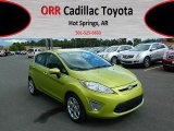 2011 Lime Squeeze Metallic Ford Fiesta SES Hatchback #66080196