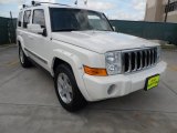 2010 Stone White Jeep Commander Limited #66080166