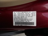 2006 CR-V Color Code for Redondo Red Pearl - Color Code: R522P