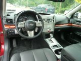 2011 Subaru Legacy 3.6R Limited Off-Black Interior