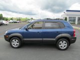 Nautical Blue Metallic Hyundai Tucson in 2007