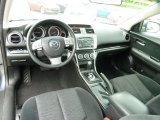 2010 Mazda MAZDA6 i Touring Sedan Black Interior