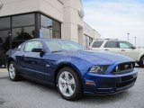 2013 Deep Impact Blue Metallic Ford Mustang GT Coupe #66080277