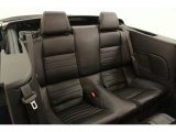 2012 Ford Mustang V6 Premium Convertible Rear Seat