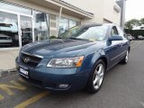 2007 Aqua Blue Hyundai Sonata SE V6 #66122339