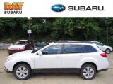 2012 Satin White Pearl Subaru Outback 2.5i Limited #66121913