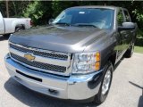 2012 Mocha Steel Metallic Chevrolet Silverado 1500 LT Crew Cab 4x4 #66122285